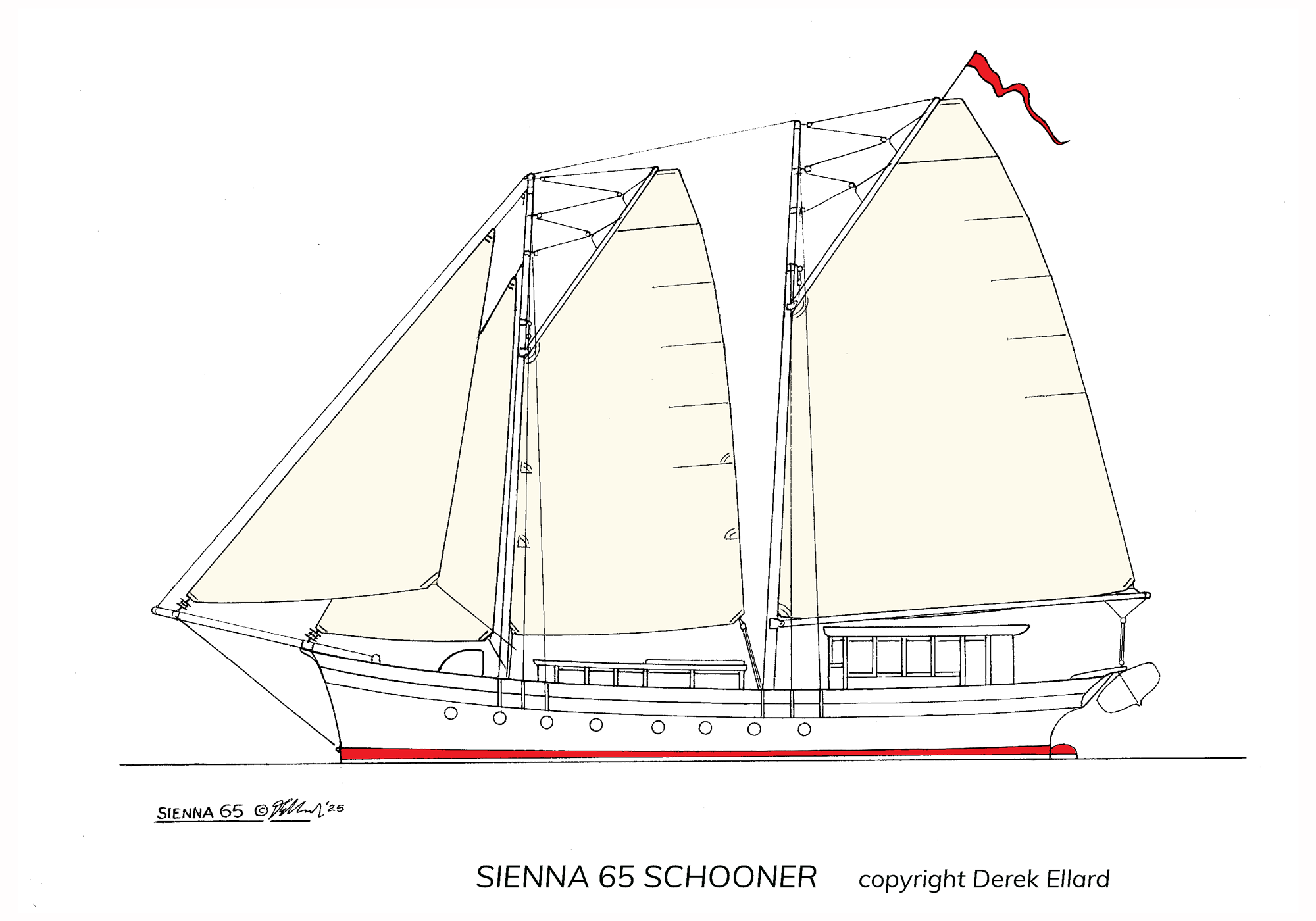 Sienna 65 Schooner